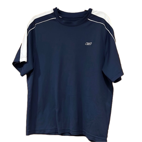 Reebok Medium Mens Blue Shirt - Picture 1 of 4